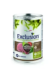 Exclusion Adult Turkey Корм Для дорослих Собак Усіх Порід З Індичкою 400 Г