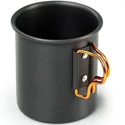 Горнятко-каструля GSI Outdoors Halulite 14 fl.oz Aluminium Bottle Cup Чорний (1099-50195)