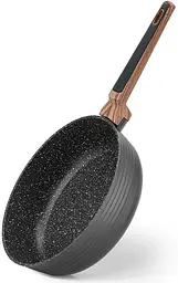 Сковорода глибока Diamond Grey з 5-шаровим антипригарним покриттям Fissman Ø24х7 см kuh0007239 - мініатюра 1