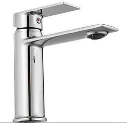 Змішувач для умивальника Rea Veneta chrome низька (REA-B6416) - мініатюра 4