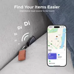 Розумний Брелок UGREEN CM816 для пошуку людей речей (ключів) 225 мАг Bluetooth Anti-Lost Black (45297) - мініатюра 10