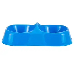 Миска подвійна для корма та води MPS Maya Double S Miz Col. 11.5×21.5x6 см  - мініатюра 5