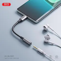 Адаптер XO NB-R258C Lightning to 3.5mm Матовий - мініатюра 5