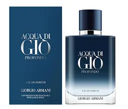 Оригінал Giorgio Armani Acqua di Gio Profondo 100 мл парфумована вода