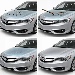 Антигравійна захисна бронеплівка за лекалами для Acura ILX I facelift 2016-2018 - повний кузов - мініатюра 2