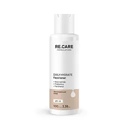 Зволожувальний тонер Daily Hydrate Face Toner RE.CARE 100 мл