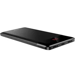 Портативна батарея Powerbank Baseus Xiaomini Cu Digital Display 10000 mAh PPALL-AKU01 Black - мініатюра 4