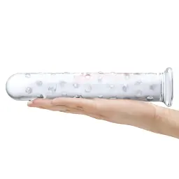 Фалоімітатор Glas Extra Large 25 см (прозорий) - мініатюра 12