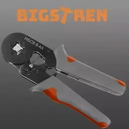 Обтискні щипці-кримпер для гільз Bigstren 23271 (0,25–10 мм²), набір наконечників 500 шт. в органайзері - мініатюра 3