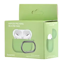 Чохол Silicone Case 1,2mm for AirPods Pro Spearmint - мініатюра 2