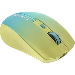 Миша Canyon MW-44 Wireless Charge Yellow Blue (CNS-CMSW44UA) - мініатюра 3