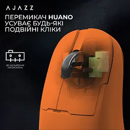 Миша Ajazz AJ159P MC Wireless/Bluetooth/USB Orange Charging Dock (AJ159P-MC-Orange) - мініатюра 13