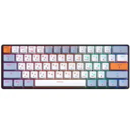 Клавіатура GamePro MK130R, Black, USB, механічна (перемикачі Outemu Red), RGB-підсвічування, 61 кнопка, 1.8 м, UK/EN