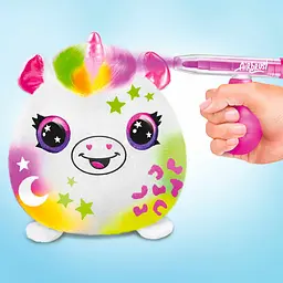 Набір для творчості Canal Toys DIY Airbrush Plush Сквіш Неон сюрприз (AIR022) - мініатюра 8