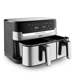 Двофритюрниця TEFAL Easy Fry&Gril EY905D10, 2.4кг, 8.3л, 2700Вт, чорно-сріблястий - мініатюра 3