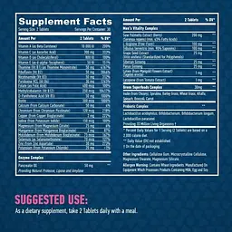 Вітаміни для чоловіків висококонцентровані Haya Labs Food Based Men's Multi 60 таблеток - мініатюра 4