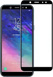 Захисне скло Tempered Glass 3D Full Glue Samsung Galaxy A6 2018 A600 black