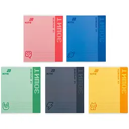 Набір зошитів Kite One color в клітинку 12 аркушів 25 шт. (K26-232)