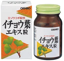 Екстракт ORIHIRO Ginkgo Biloba Extract гінкго білоба 240 табл