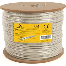 Кабель SSTP 6a (бухта, 305м) Cablexpert LSZH Grey SPC-6A-LSZHCU-SO