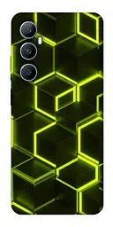 Чохол Demsky Neon hexagon для Realme C65 4G