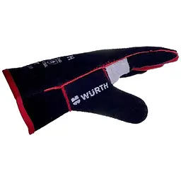 Перчатки сварщика Wurth 10.5IN кожа пара р. L черные (0984310001)