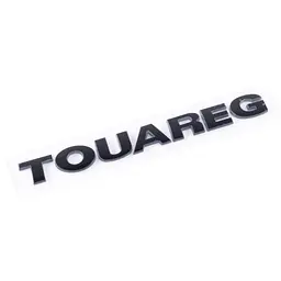 Емблема напис TOUAREG для Volkswagen чорна 230x25мм пластик (на скотчі) ОЕМ 7P6853687739