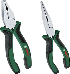 Плоскогубці комбіновані набір 2шт Bosch hoz0013030