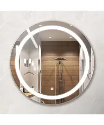 Дзеркало Мойдодир Sunny з LED підсвіткою 60x60 S з сенсором, Білий - мініатюра 2