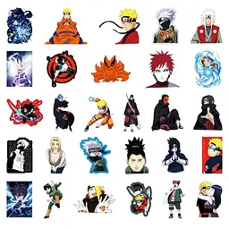 Стікерпак Наруто Набір наклейок GeekLand Naruto 50 штук - мініатюра 3