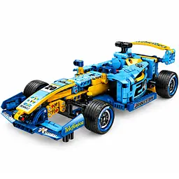 Модель Формули-1 Renault R25 Конструктор GBL 511 деталей Гоночний болід Інерційна машинка для складання - мініатюра 4