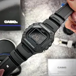 Чоловічий годинник Casio W-218H-1B Чорний ( AT1141-0123 ) - мініатюра 3