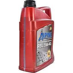 Олива моторна синтетична Alpine RSL 5W-40 API SN/CF A3/B4 MB-229.3 Porsche A40 4 л (23453) - мініатюра 3