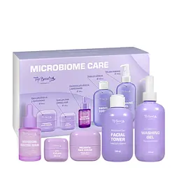 Подарунковий набір косметики по догляду за обличчям Top Beauty Microbiome Care для жінок 5 продуктів