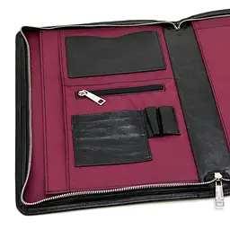 Шкіряна папка для ділових документів А4+ органайзер TARWA 28х36.5х3 см sum0028496 - мініатюра 5