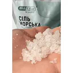 Сіль морська для ванн натуральна в упаковці 1000 г BishEffect - мініатюра 4