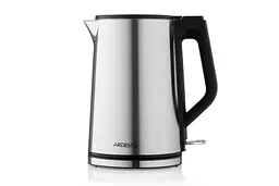Електрочайник Ardesto Steel Collection 1.5 л подвійні стінки сріблястий kuh0015403 - мініатюра 2