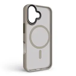 Чехол для Apple iPhone 17, Uniq MagCase, серый, противоударный, панель-накладка с MagSafe, ударопрочный TPU+PC, с магнитом MagSafe, поддержка полноценной беспроводной зарядки, ArmorStandart (ARM86265) - мініатюра 2