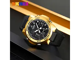 Чоловічий наручний годинник 2105GD Gold Skmei acs0030282 - мініатюра 5