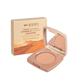 Хайлайтер для обличчя Creamy Dimension Waterproof Contrast Highliter Neverti водостійкий (NP205), 001 Золотий