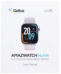Годинник розумний Gelius Pro GP-SW009 Amazwatch чорний - мініатюра 8