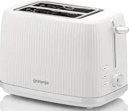 Тостер, 850Вт, пластик/метал, білий Gorenje kuh0014891 - мініатюра 2