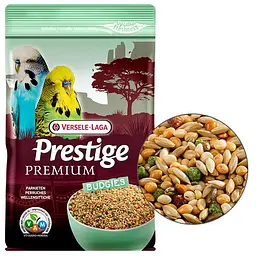 Повнораціонний корм для хвилястих папуг Versele-Laga Prestige Premium Вudgies Верселе-лага Преміум 800 г (216996)
