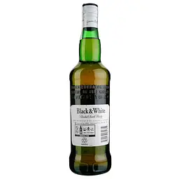 Віскі Black&White Blended Scotch Whisky 40% 0.7 л - мініатюра 2
