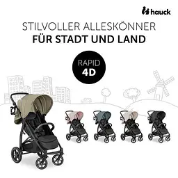 Коляска прогулянкова Hauck Rapid 4D Jungle Green (14899-0) - мініатюра 9