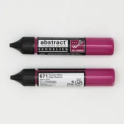 Лінер акриловий Sennelier Abstract, 3D, 27 мл, Глибока маджента (Deep Magenta)