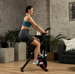 Велотренажер Hop-Sport HS-3020X Quest X-Bike чорно-червоний - мініатюра 2