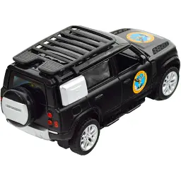 Машинка TechnoDrive серії Шеврони Героїв LAND ROVER DEFENDER 110 "ГУР МО" - мініатюра 5