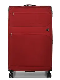 Валіза велика XL тканинна з розширенням Snowball 21504 90×54×31см 130+12л Червоний - мініатюра 11