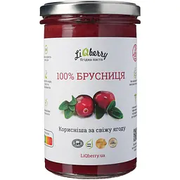Паста LiQberry бруснична 0.545 л